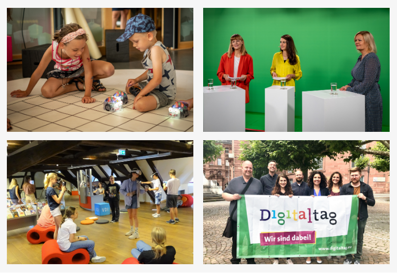 ✨ Über 2.000 Aktionen, mehr als 5.000 Stunden Programm und tolle Gäste im Livestream: So vielfältig war der #Digitaltag 2022! 🙌 Ab sofort könnt ihr einige Eindrücke in unserer Fotogalerie sehen 👉 digitaltag.eu/rueckblick-2022
