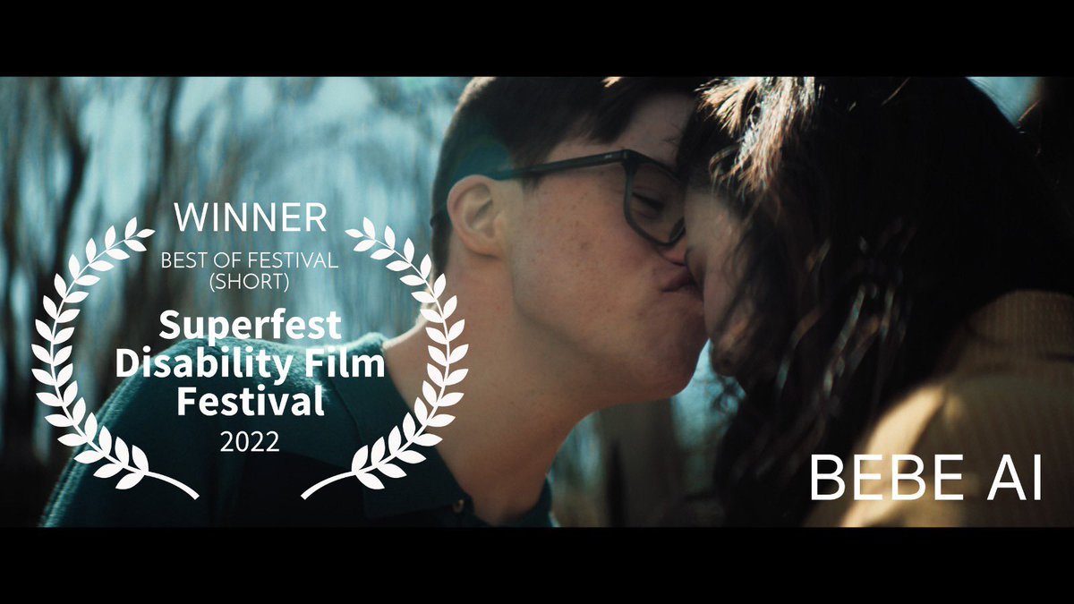 Alexandra Wain (@alexandrawain_) on Twitter photo Proud of BEBE AI for winning Best of Festival at BAFTA-qualifying Superfest Disability film festival <a href="/SuperfestFilm/">Superfest Disability Film Festival</a> Thank you to <a href="/LongmoreInst/">Longmore Institute on Disability</a> for including both BEBE AI and Pas de Deux! Buzzing 🐝 full line up: superfestfilm.com/2022-films <a href="/Bethany40644990/">Bethany Asher</a> Proud of BEBE AI for winning Best of Festival at BAFTA-qualifying Superfest Disability film festival <a href="/SuperfestFilm/">Superfest Disability Film Festival</a> Thank you to <a href="/LongmoreInst/">Longmore Institute on Disability</a> for including both BEBE AI and Pas de Deux! Buzzing 🐝 full line up: superfestfilm.com/2022-films <a href="/Bethany40644990/">Bethany Asher</a>