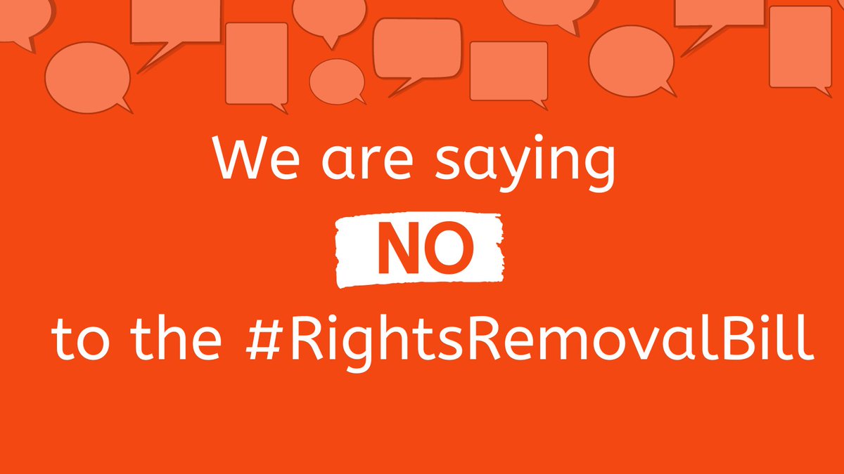 125 civil society organisations say Stop the #RightsRemovalBill.

We all need full protection of our human rights in law.

Do not put our human rights at risk.
We are saying NO to the #RightsRemovalBill 

Protect the #HumanRightsAct

bit.ly/3yuHyqJ