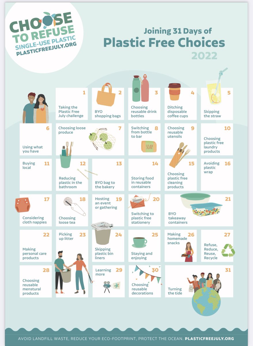 Plastic Free July - it’s worth a try! #plasticfreejuly #plasticfree
