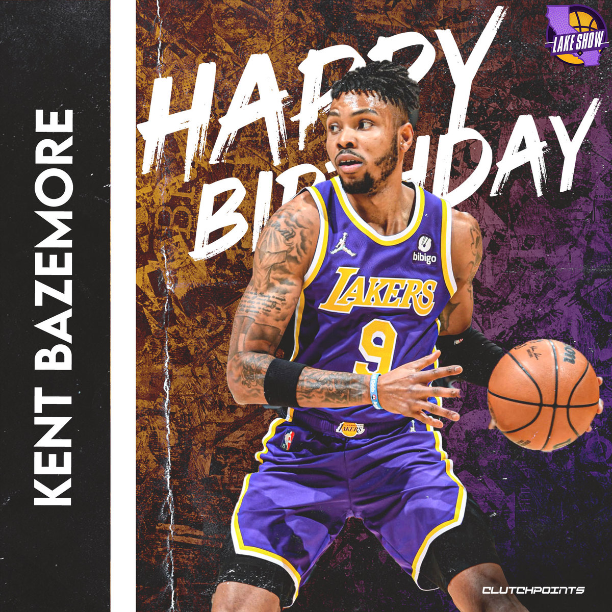 Join LakeShow as we greet Kent Bazemore a happy 33rd birthday 