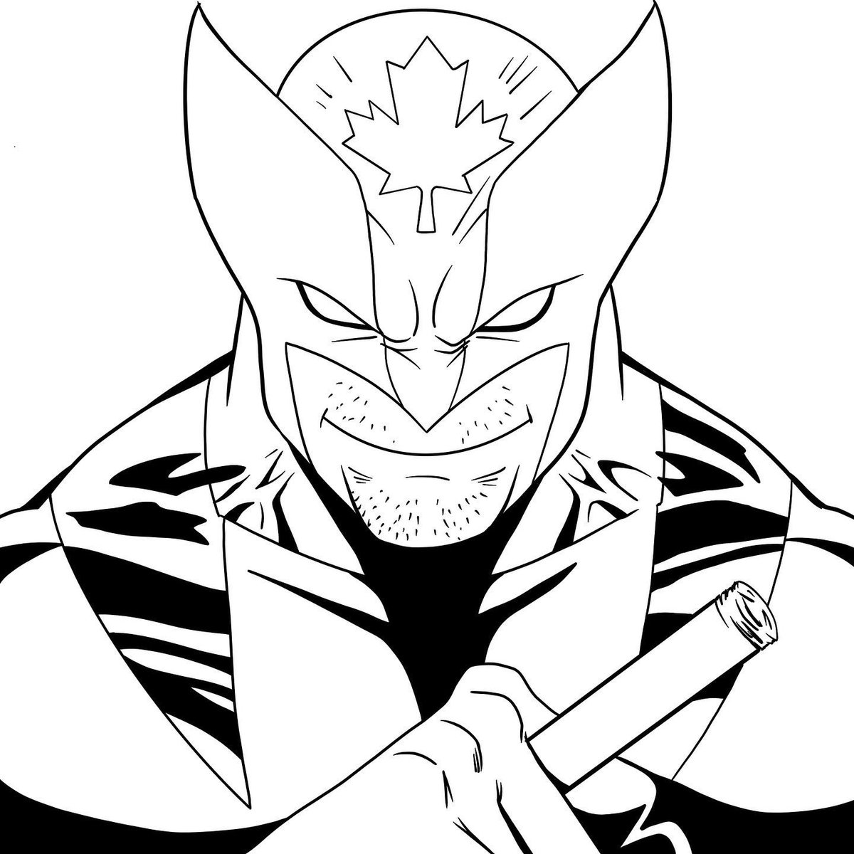 rtisticmayhem's tweet image. For those who still don’t know Wolverine is a Canadian. I had fun illustrating this one #CanadaDay #Wolverine #Marvel #artwork #drawing #xmen #ComicArt #ArtistOnTwitter #AnimeExpo2022 #cartoon #Ottawa #CanadaDay