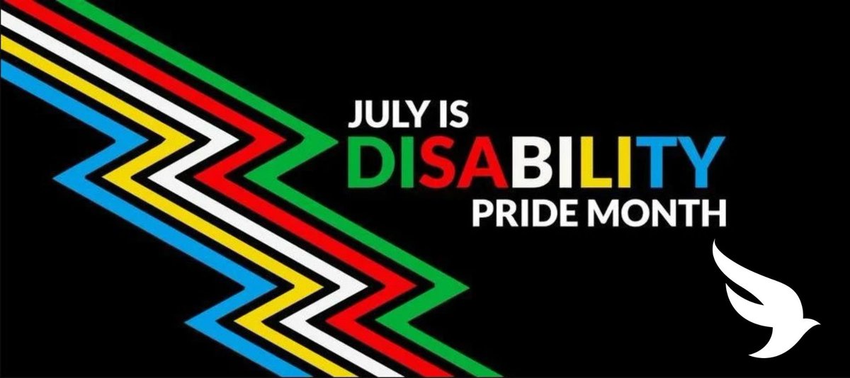 StJosephHome's tweet photo. Did you know July is Disability Pride Month? 

32 years ago, President Bush signed the #ADA law in July of 1990. 
St. Joseph Home values the individuality of every person as we advocate for their medical, social, intellectual and spiritual well-being. 

#DisabilityPrideMonth https://t.co/VxGYmrlPfl