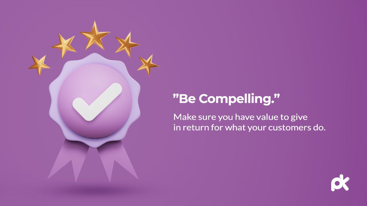 There are many elements of a Customer Loyalty Program. Being ‘compelling’ is one of them.

Peekage helps you be more compelling to build a connection and a sense of community with your customers.

#crm #customerloyalty #customerconnection