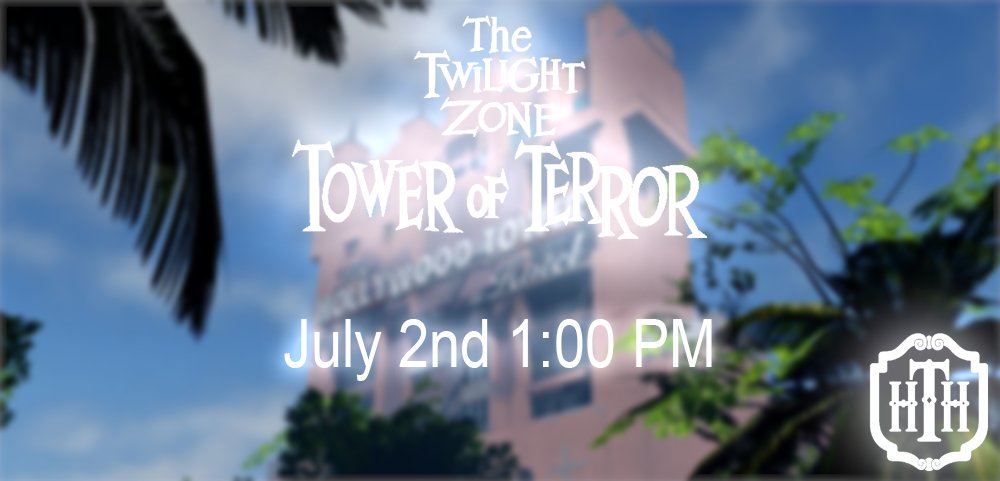 wedimagineering's tweet image. Drop into the Hollywood Tower Hotel to experience the newly refurbished Tower Of Terror this Saturday, July 2nd at 1:00 PM Eastern!🕐