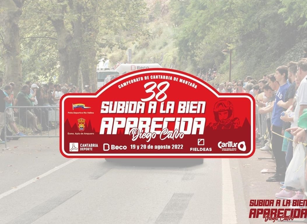 Comenzamos 🏁🤟🤟

Os presentamos la placa de la 38 Subida a la Bien Aparecida Diego Calvo que se celebrará los días 19 y 20 de agosto, siendo el día 19 las verificaciones técnicas y administrativas y el día 20 la carrera a partir de las 10:00 

Esperamos que os guste