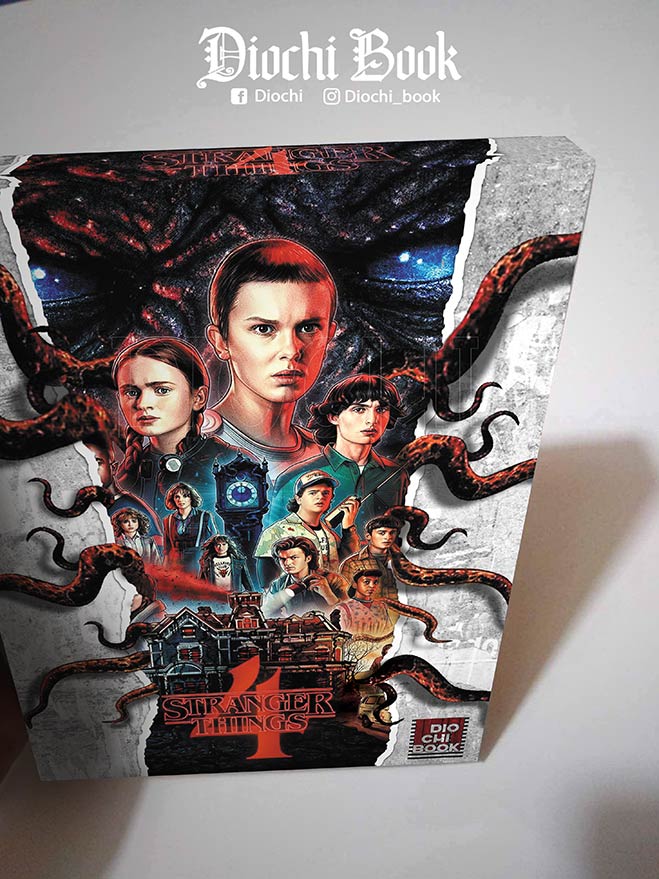 DiochiDesign's tweet image. Stranger Things 4 Diary by @DiochiDesign 
#StrangerThings4