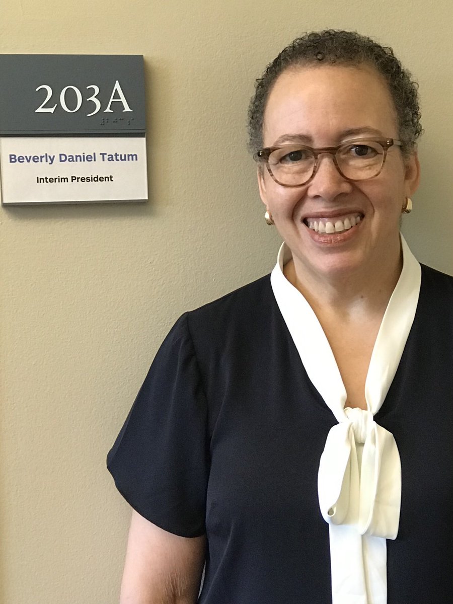 Beverly Daniel Tatum (@bdtspelman) on Twitter photo 20 yrs ago I left Mount Holyoke College to become the 9th president of Spelman. Today I’m back at MHC to serve 1 yr as interim president, a full circle moment! As of now I’m on hiatus from this Twitter account. Follow me <a href="/MHC_President/">Mount Holyoke College President</a>. My 1st MHC post is up now! 20 yrs ago I left Mount Holyoke College to become the 9th president of Spelman. Today I’m back at MHC to serve 1 yr as interim president, a full circle moment! As of now I’m on hiatus from this Twitter account. Follow me <a href="/MHC_President/">Mount Holyoke College President</a>. My 1st MHC post is up now!