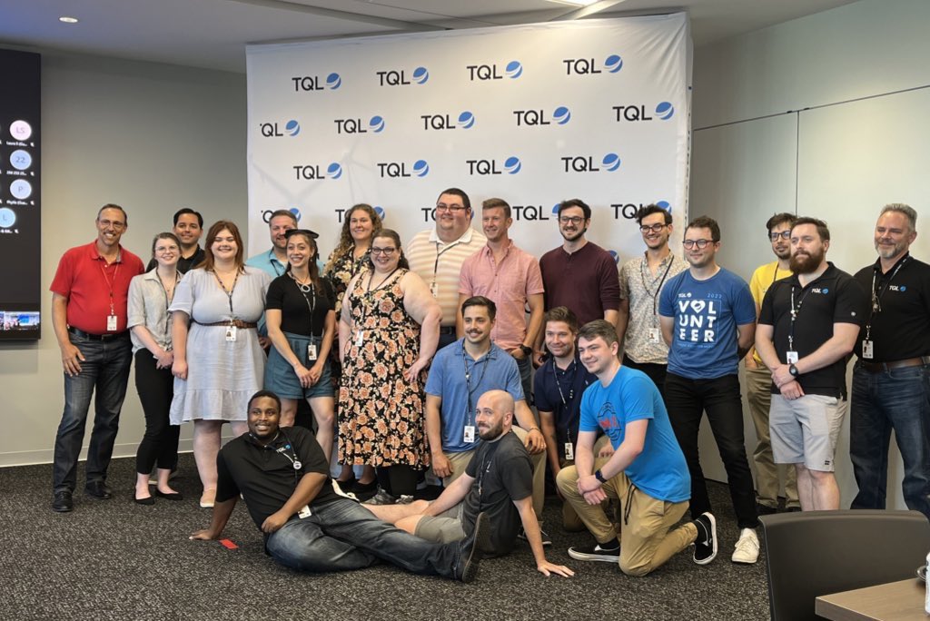 IMHO, one of the best parts of apprenticeship is the resulting community. Great to see our <a href="/TQLogistics/">TQL</a> employee cohorts supporting one another last night. Proud <a href="/CincyChamber/">Cincinnati Regional Chamber</a> can play a part in building our tech workforce with <a href="/ApprentiCareers/">Apprenti</a> &amp; <a href="/MAXCincinnati/">MAX IT Training</a> #apprenticeship