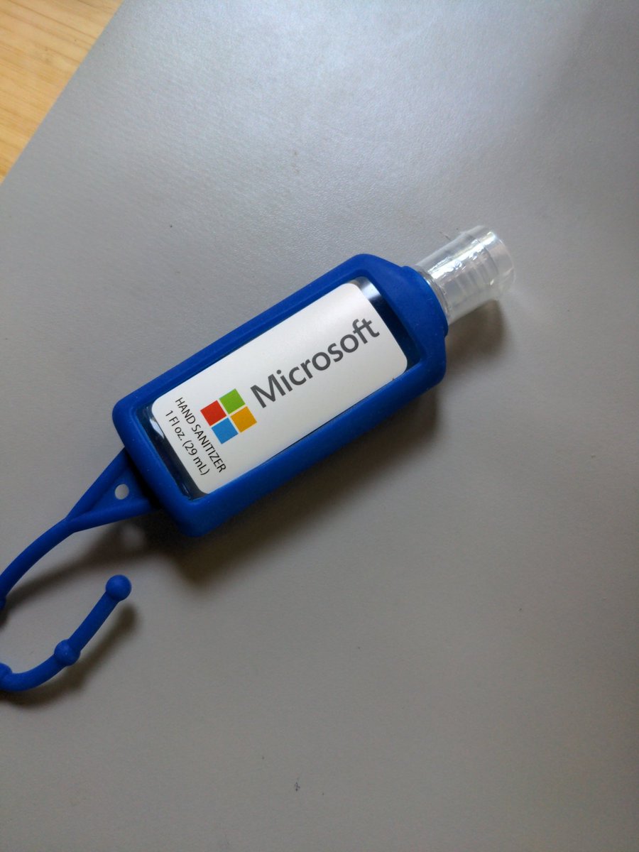 Seems like a missed opportunity to label this swag "Microsoft Defender Anti-virus"