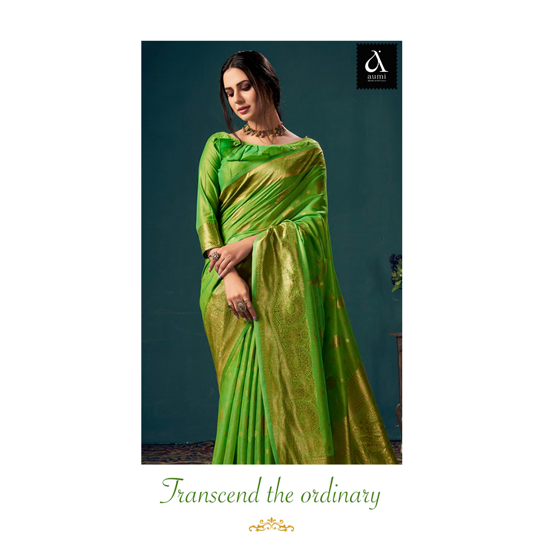 aumiindia's tweet photo. With festivities were round the corner.  Aumi brings to you an exquisite ensemble of sarees to add a royal touch to the upcoming festive season.

#Aumi #Aumibyaura #saree #sarees #sareelove #sareelover #indianclothing #ethnicwear #sareefashion #sareedraping #sareestyling https://t.co/bwIGmJgKN8