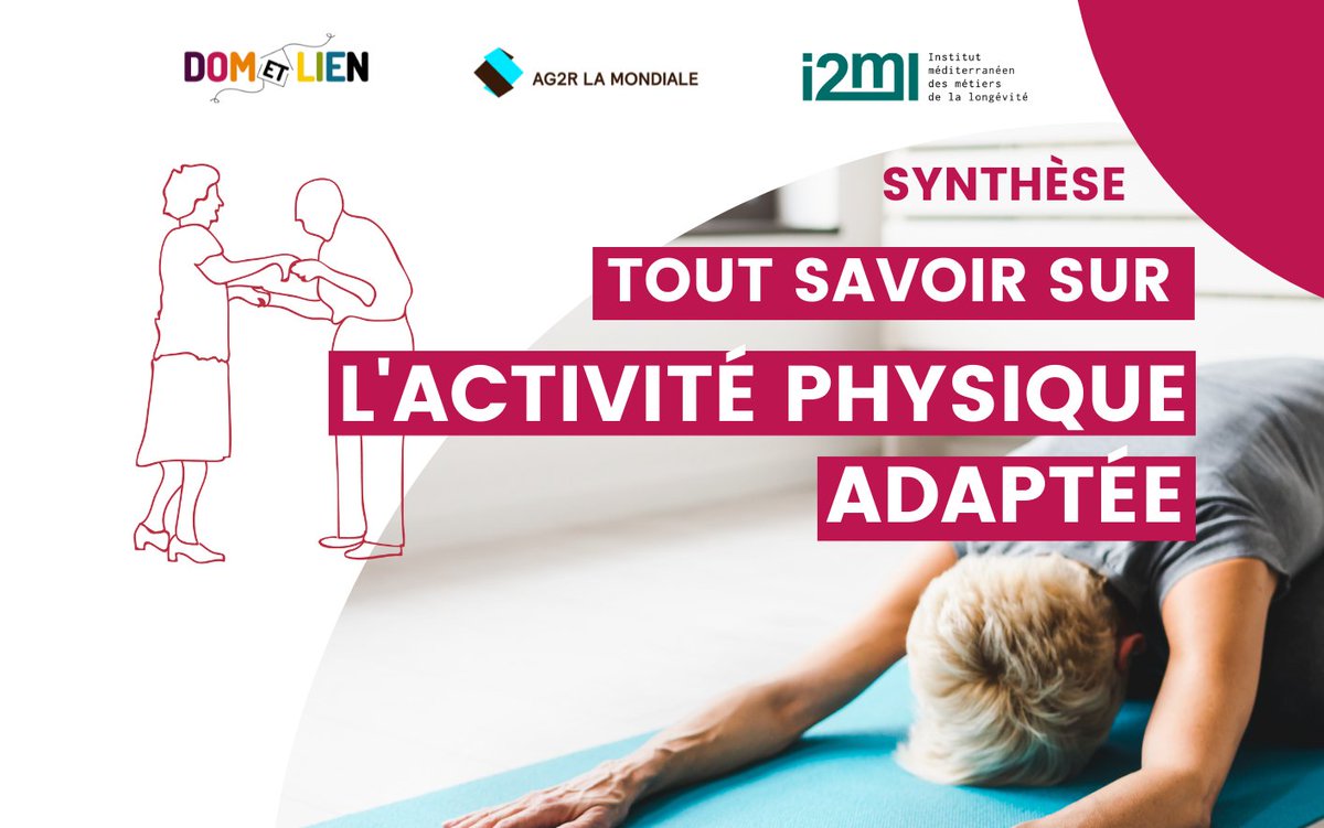 Découvrez le troisième chapitre, d'une série de six livrets, sur l'activité physique adaptée ! 💪#DOMETLIEN 

➡️  dometlien.fr/assets/ressour…

<a href="/EricSanchez1968/">Eric Sanchez</a> 
<a href="/HauckTristan/">HAUCK Tristan</a> 
<a href="/AG2RLAMONDIALE/">AG2R LA MONDIALE</a>