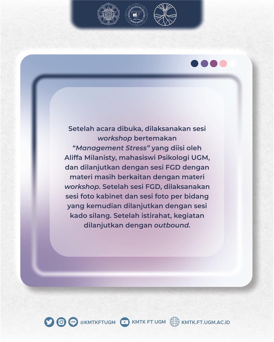 KMTK FT UGM tweet media