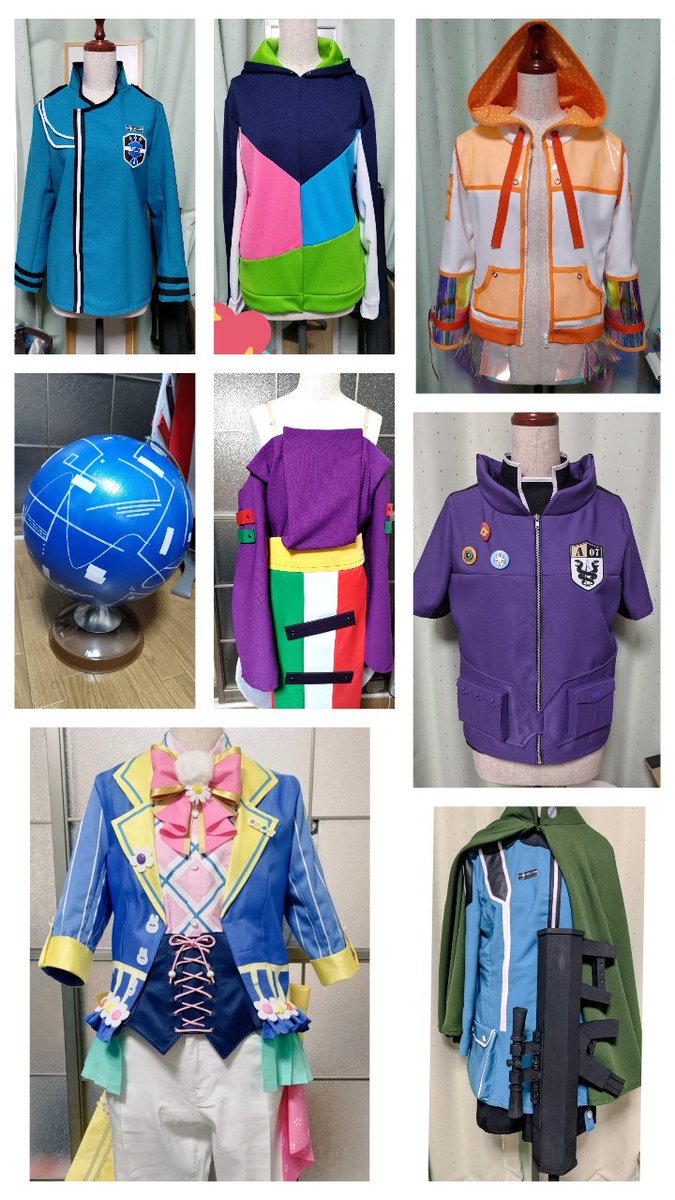 ふと、手作り衣装の写真、どれぐらいとってるのかな?と思いスマホアプリあさってみたんだけどトルソー買う前の全然なかった😢こうしてみると好みがわかりやすいなぁ。 