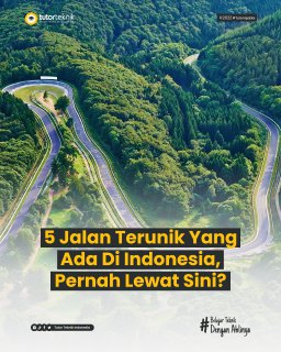 tutorteknik's tweet photo. Berikut jalan-jalan unik yang ada di Indonesia, pernah lewat sini? https://t.co/iT4eCbrf5o