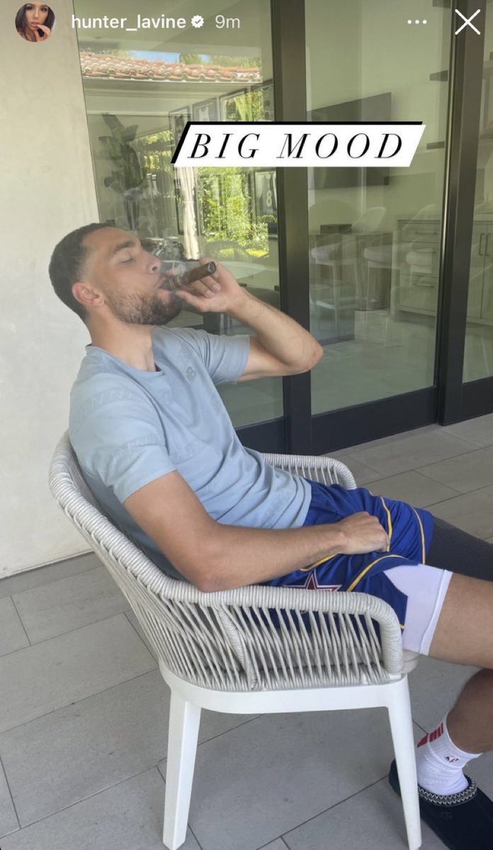 MAX CONTRACT MOOD💰

Zach LaVine is having a day
