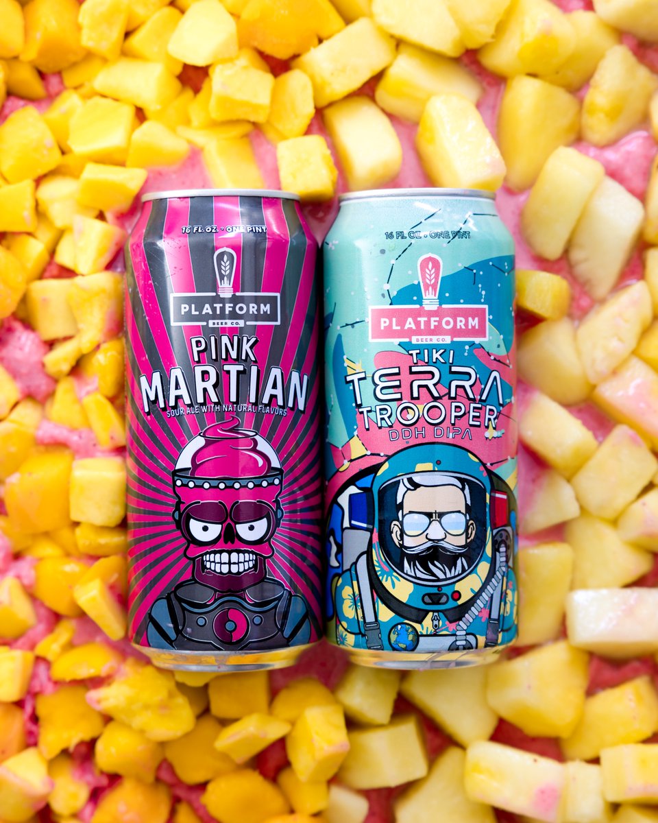The next invasion has begun!🛸 Pink Martian is here to take over Cleveland, but the Tiki Terra Trooper has something to say about it!👽👩‍🚀