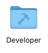 <a href="/fkadev/">fatih kadir akın</a> ~ altında “Developer” yaparsan adını Finder böyle şirinlikler yapıyor.