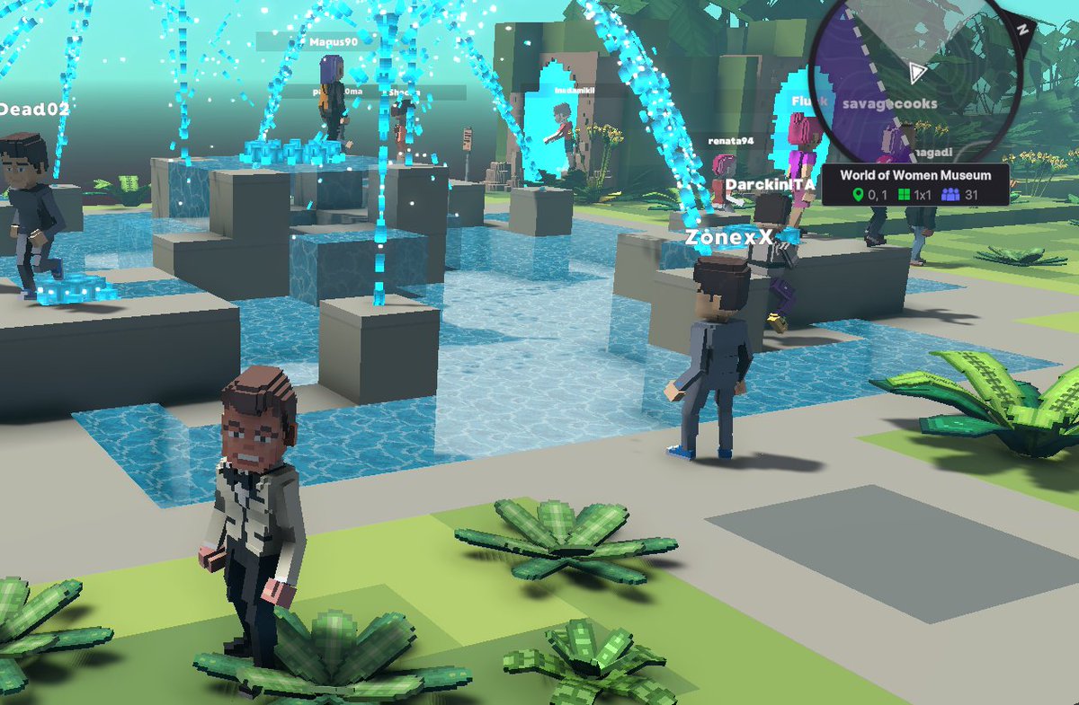 bluewhaleSAND's tweet photo. @worldofwomennft @TheSandboxGame hi~ it's funny time https://t.co/PqIk85xhpu