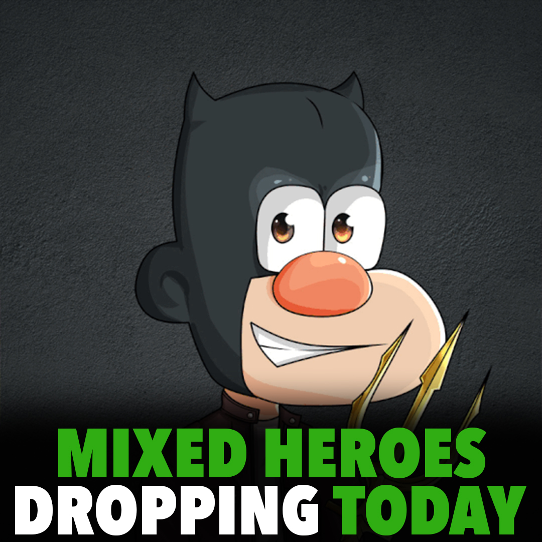 Mixed Heroes #CNFT drop is coming up👀⏰
📢<a href="/HeroesMixed/">MixedHeroes - CNFTs with superpowers</a>

Check out cnftradar.com/cardano/mixed-… for drop details!
 
#Cardano #CNFTdrop #CNFTCommunity #NFTMint #NFTMintAlert #cnftproject #ADA <a href="/cnftradarcom/">Cnftradar</a>