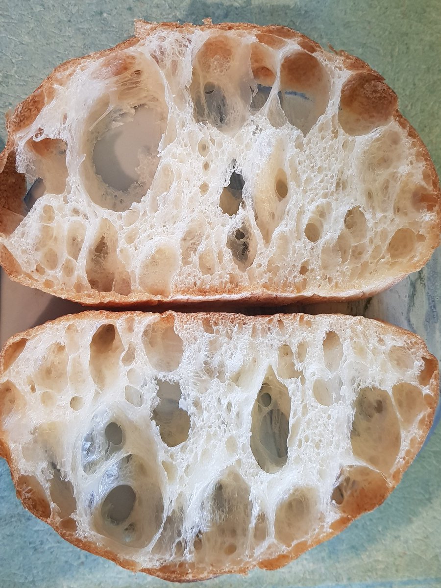 Quality Control; Bread and Roses Ciabatta, my wife's lunch! A