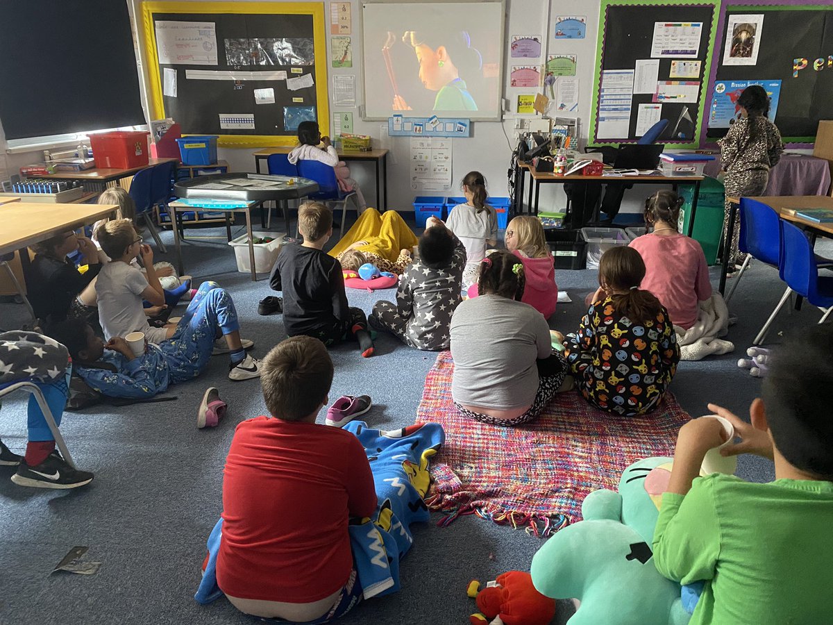 StMarysCarms's tweet photo. Years 4, 5 and 6 have worked hard filling up their kindness jar this term. They have chosen a film in their pajamas and some popcorn as a reward. Keep it up Class 3! https://t.co/ISbjuxSG92