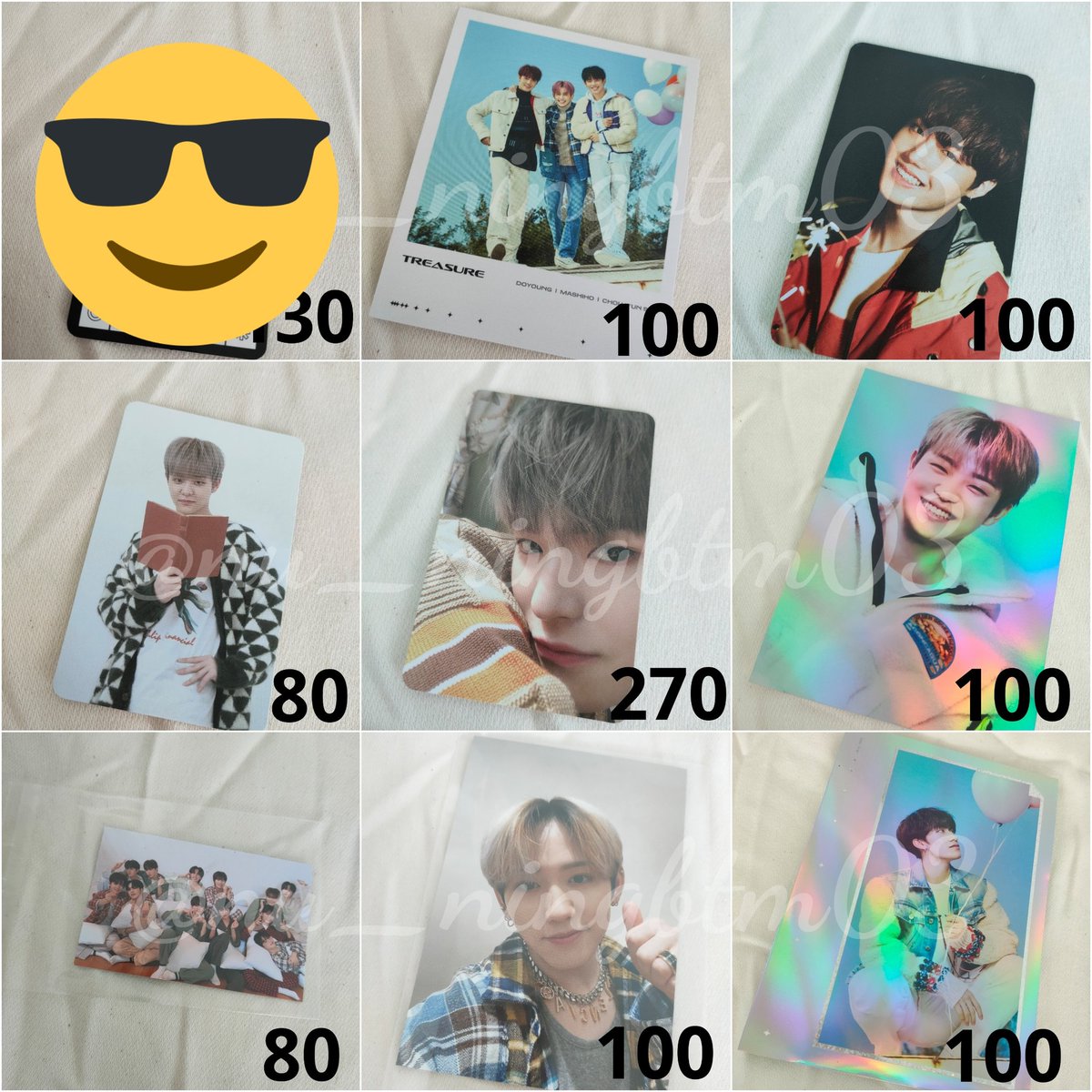 nu_ningbtm03's tweet photo. PLZ RT
🔥 ปล่อยการ์ดและของต่างๆค่ะ 🔥
📍บั้มเปล่าบั้มละ180 kitแจฮยอก650รวมส่ง winter 700รวมส่ง โค้ดวินเทอร์ยังไม่ได้ใช้ 300฿
📍การ์ดโยชิ 270 และเมมเบอร์ต่างๆราคาตามภาพ
✅สนใจดีเอ็มได้เลยนะคะ ของพร้อมส่งทุกชิ้น ส่งขนส่งเอกชน 30 ค่ะ
#ตลาดนัดtreasure #ตลาดนัดเด็กสมบัติ 💖 https://t.co/82TGOasASQ