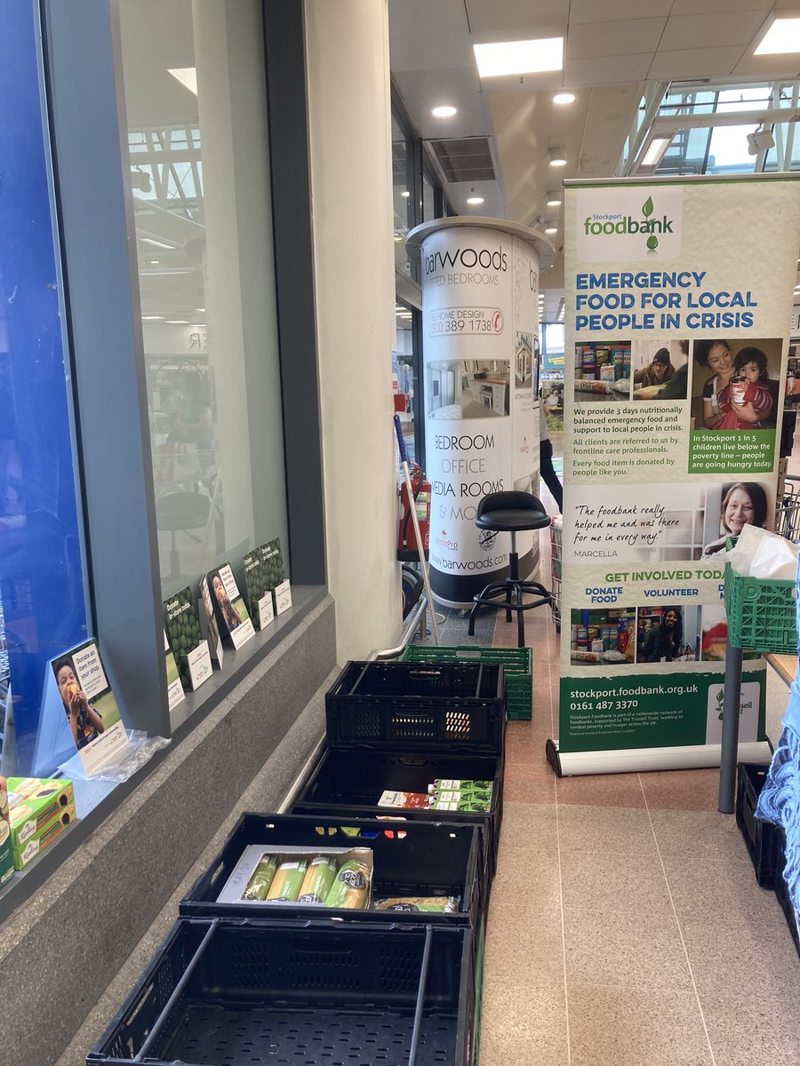 Skptfoodbank's tweet image. Thanks so much to everyone who has donated so far at Tesco stores in Handforth and Portwood and to the staff who have been extremely helpful #everycanhelps