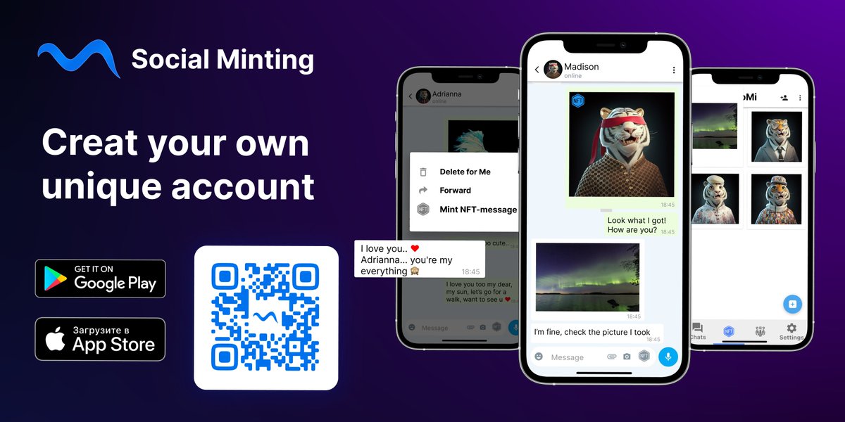 MetaTigerClub1's tweet photo. Hi
Today we would like to announce the start of sales of our NFT collection for crowdfunding!
You will get many benefits in our application and enjoy using it!
Connect your wallet and purchase your unique Tiger:
🐯 https://t.co/nj2PSSC06n
🔵 Download app: https://t.co/QX080v1ORW https://t.co/4Bk5rlpa3i