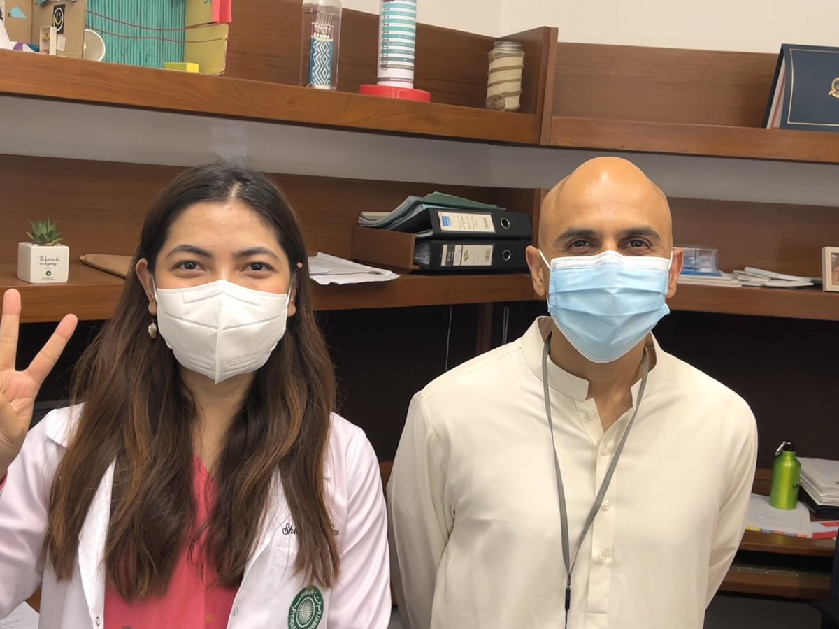 My #MedTwitter debut; Had an amazing rotation experience at the #Genetics clinic with Dr <a href="/salmankirmani/">salman</a> . Genetic testing is truly an exceptional shield against so much suffering &amp; pain for families all over. Counting days till I go back and learn more! <a href="/Fizzakbar/">Fizza Akbar</a>