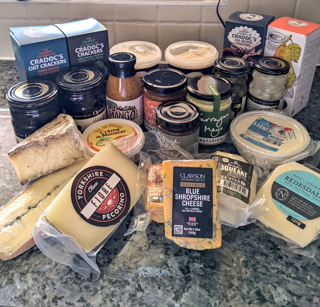 Home from @lovecheeselive and casually packing away so it looks like all this cheese was, if course, already in the fridge and yes, this condiment pile has been here since Christmas 🤣