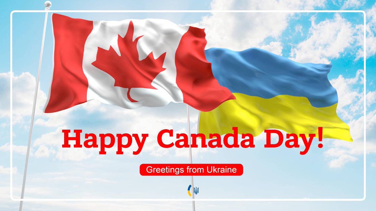 Happy Canada Day. Home to 1.4 mln Ukrainians, who are part of the great country, we value our strong partnership, values we stand for and are defending now. We thank all Canadians for strong standing with Ukraine and wishing great #CanadaDay2022