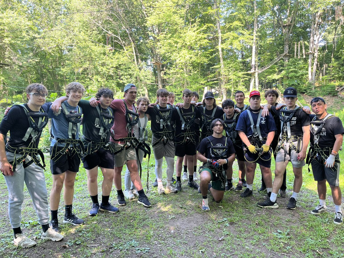 Great group of boys! Will be even better men! #RaritanFootball Thanks to #Empower #DanJaskot for another amazing experience!