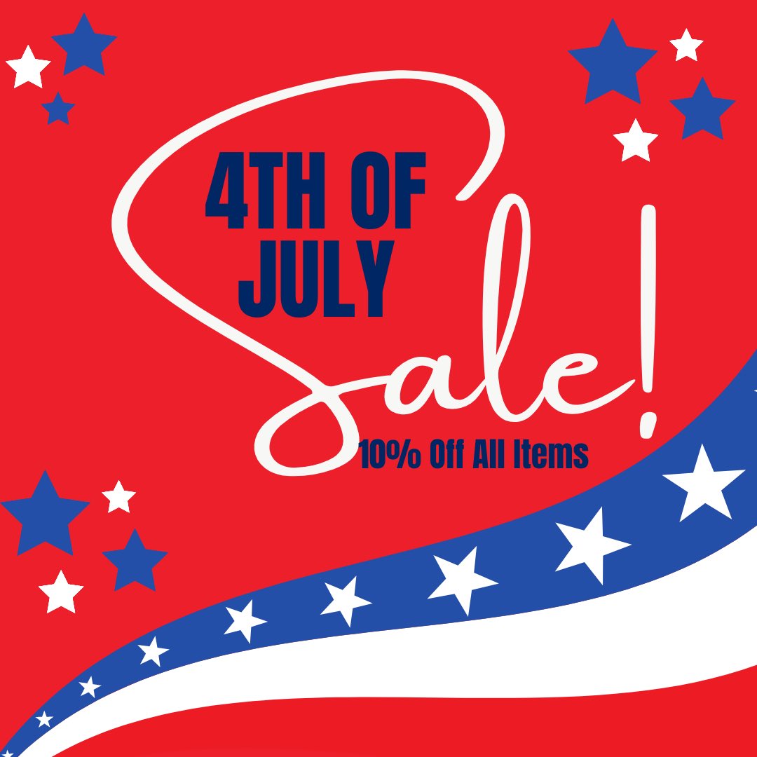 BlackbirdByMM's tweet photo. 🇺🇸 HUGE 4th Of July Sale - All Items 10% Off 🇺🇸 
Use Code:4THOFJULY at checkout

https://t.co/tJXsvlqn0Z
https://t.co/lU586UVNNo

✨Now until Midnight the 4th Of July✨#4thofjulysale #jewelry #handmade #etsy #wirewrappedjewelry #crystals #bohostyle #handcrafted #smallbusiness https://t.co/UtdLZry7oP