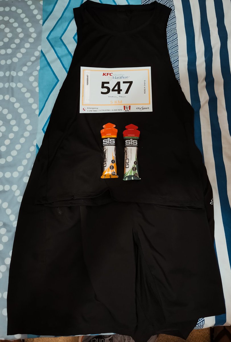 AdamOodian2's tweet photo. READY FOR THE RACE ON SUNDAY.
#kfcmarathonrace #kfcfunrace5km #adidaseq21 #energygel #running #runningman #run #runrace https://t.co/vCPhVbFCg2