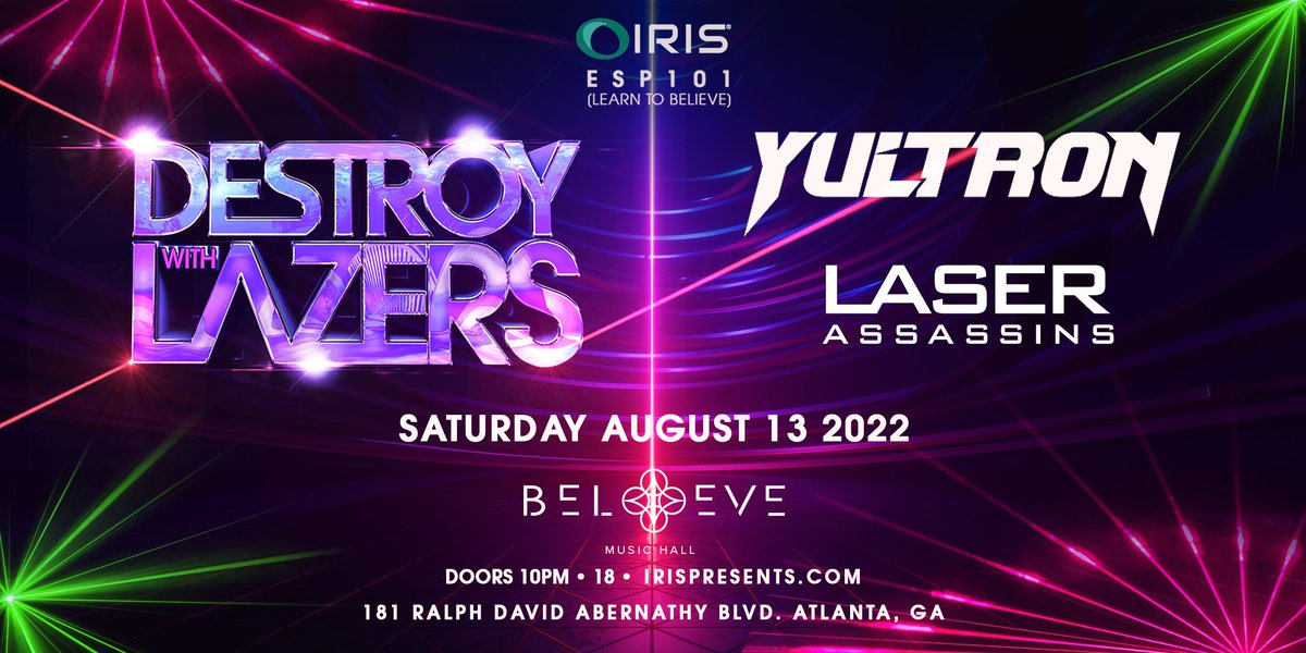 irispresents's tweet photo. ⚡️ Due to the success of this event, we're adding more talent to the lineup! Check out the latest updated flyer! Tickets are on sale NOW! https://t.co/LihlNOhBQf https://t.co/hWTkcPthmj