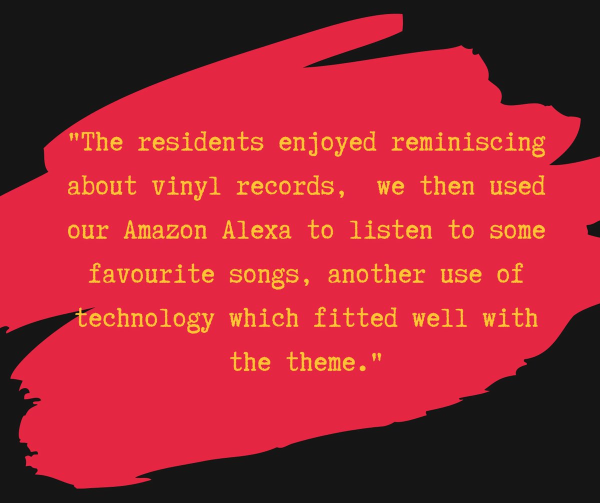 TheMemoryBoxF's tweet image. Some great feedback from The Hawthorns whilst using our Technology through the decades memory box! If you are interested in our Memory Box Loan Service then get in touch!