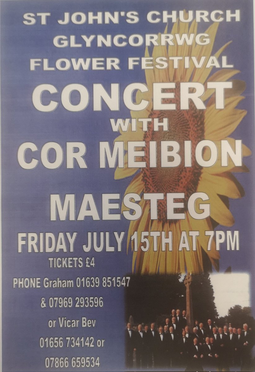 Come along everyone. We can't wait to sing for you.