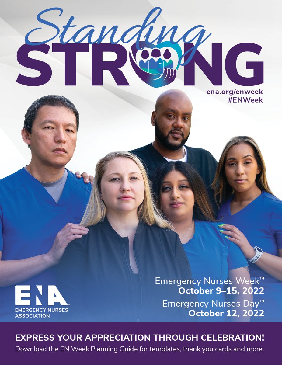 ENAorg's tweet image. This year's #ENWeek theme is … Standing Strong! Visit ena.org/ENWeek to download this year's planning guide and start preparing for October.