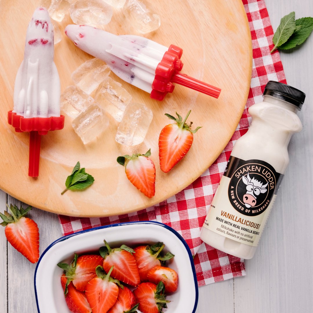 shakenudder's tweet photo. Keep yourself cool this summer with these delicious, super fruity, milkshake lollies 🍓
Head over to our website for the recipe!
#shakenudder #icelolly #vanillamilkshake #milkshakerecipe https://t.co/Nh4WvSCmjG