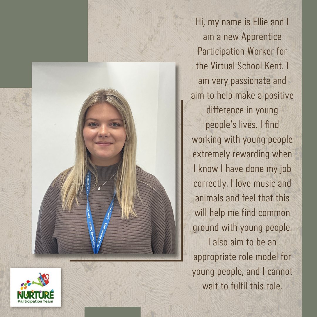 VirtSchl_Kent's tweet photo. Our new apprentices have started!
We are excited to welcome Amy and Ellie to VSK who are joining the Participation Team as Apprentice Participation Workers.
We wish you good luck and welcome to the team! π
#NewApprentices
#WelcomeToTheTeam
#KCC #VirtualSchoolKent https://t.co/1WGlwJLZh5