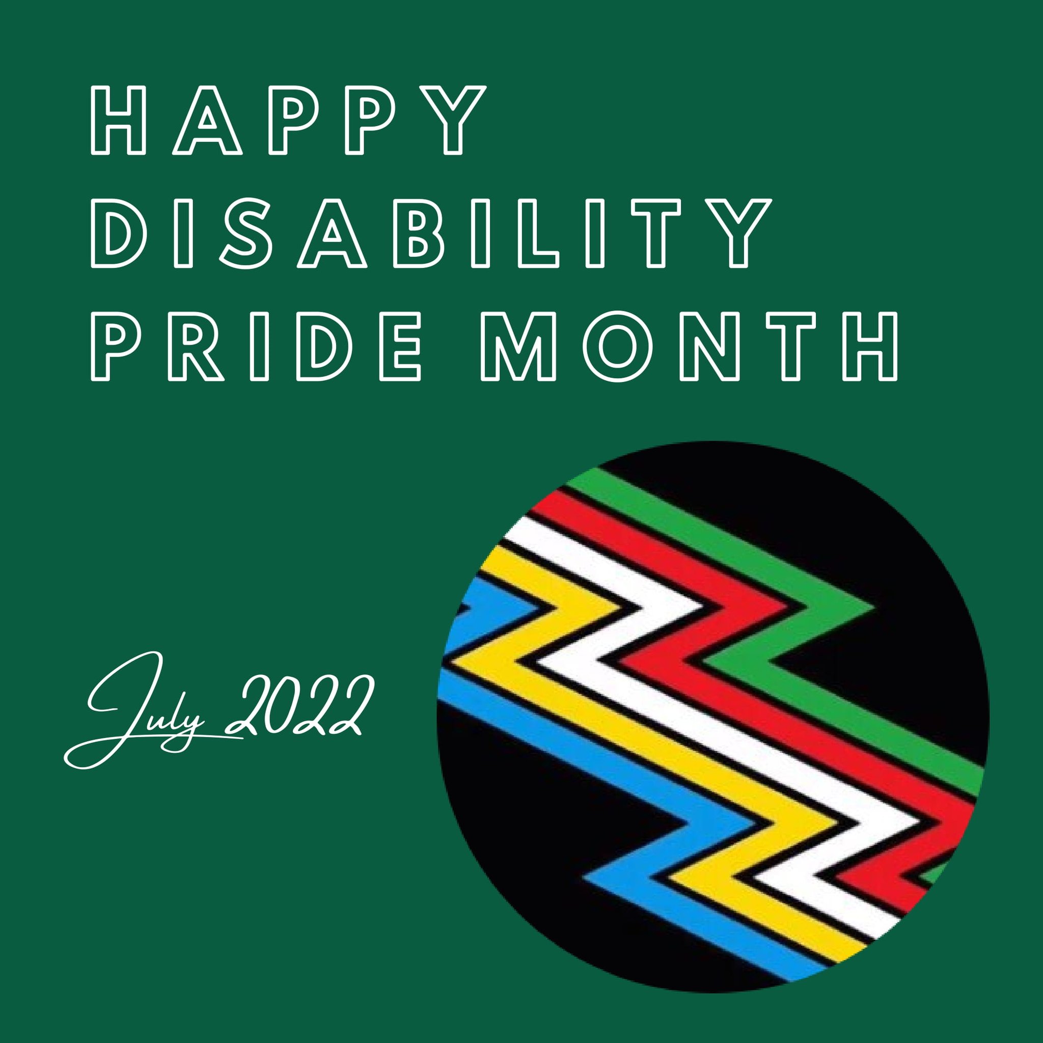 MSU RCPD on Twitter "July is Disability Pride Month! This month brings
