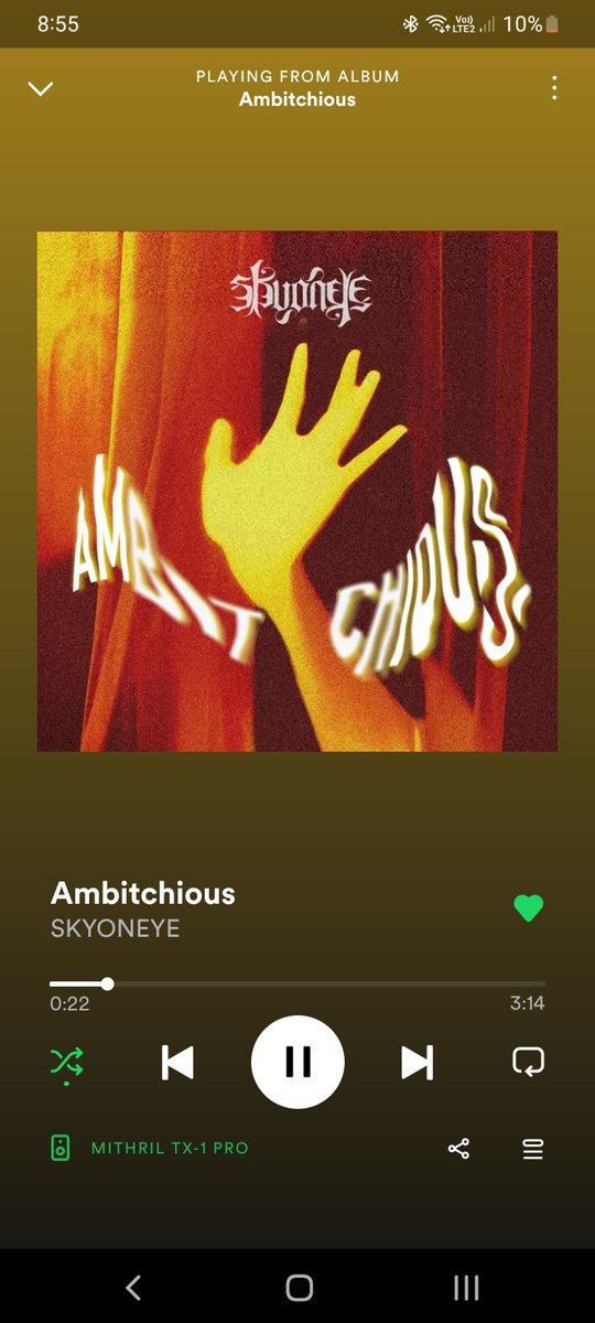 Setelah <a href="/skyoneye/">skyoneye</a> bertahun-tahun lamanya tidak ngeluarin lagu dan akhirnya ....
Ambitchious is OUT NOW 🔥🔥 !!
Enjoy gaes !! 

open.spotify.com/track/4vwFvL2m…