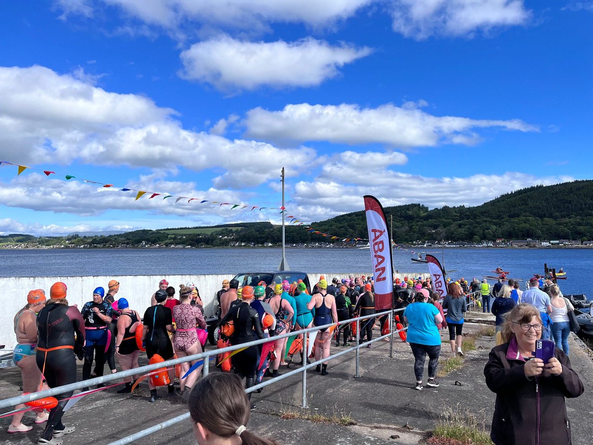 velocitytweet's tweet photo. Did you pop along to the Kessock Ferry Swim event? We were so pleased to be able to help out the organisers Àban Outdoor with some outdoor display for the day - well done to everyone who took the plunge in aid of local charities (you're braver than us!)
#Inverness #SwimWild https://t.co/0kTEBaBSeT