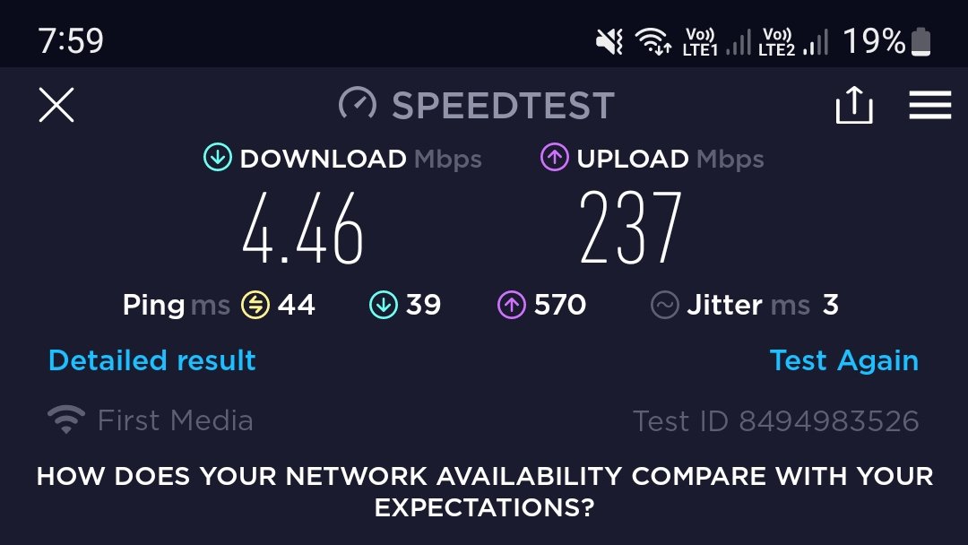 FranssHaryanto's tweet photo. @FirstMediaCares ac/n 11663740. Ini ada apa ya? Sdh 1 bln+ koneksi lemot, ttpi beberapa hari lalu plg jelek koneksinya; sampai saya harus beli add on speed. Bill saya skrg naik 250rb menjaxi 1,3jt / bulan. Dulu down speednya jauh lebih tinggi dibanding skrg https://t.co/f3uRSlqrzq