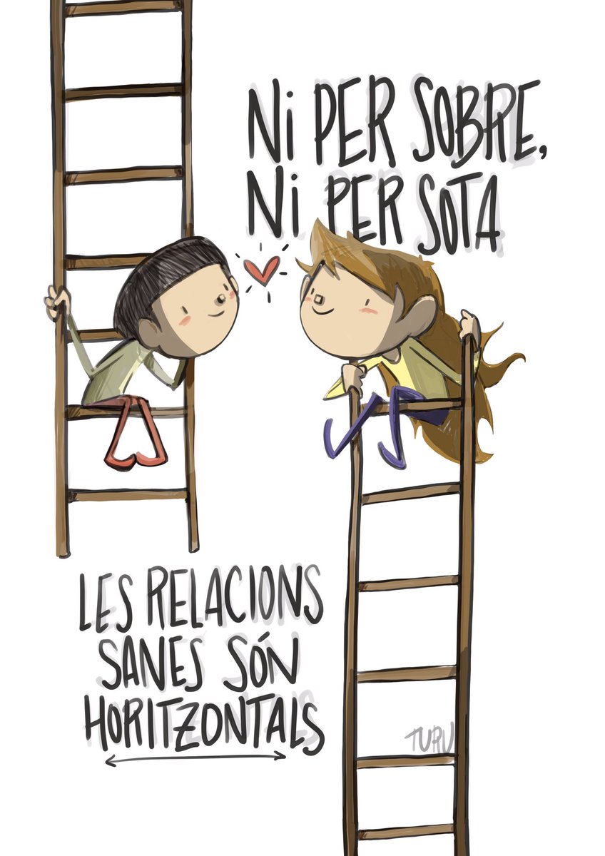 Obvi no? Doncs trobo que ens costa prou... (valgui per totes les relacions; sexoafectives, familiars, d'amistat, laborals...).