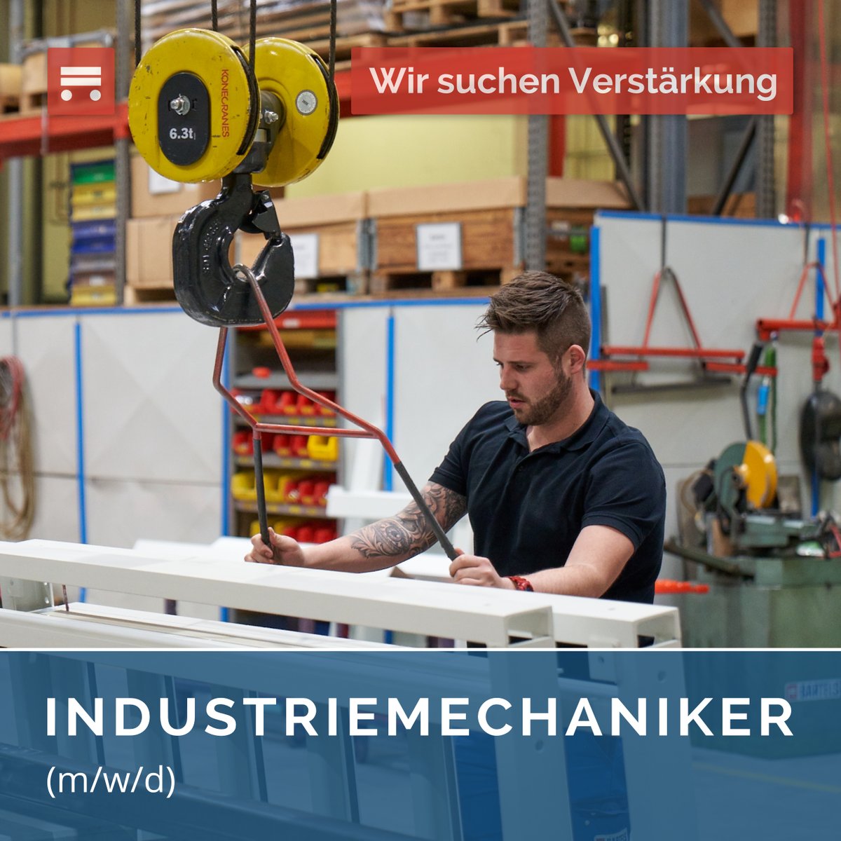 Bartels_Germany's tweet photo. Zur Verstärkung suchen wir zum nächstmöglichen Zeitpunkt Sie als

Industriemechaniker (m/w/d)

Weitere Informationen und die ganze Stellenbeschreibungen gibt es auf https://t.co/AwyHk1Udpl 

#stellenangebot #stellenanzeige #jobsschleswigholstein #karriere #onlineshop https://t.co/eMC3cCaUe4
