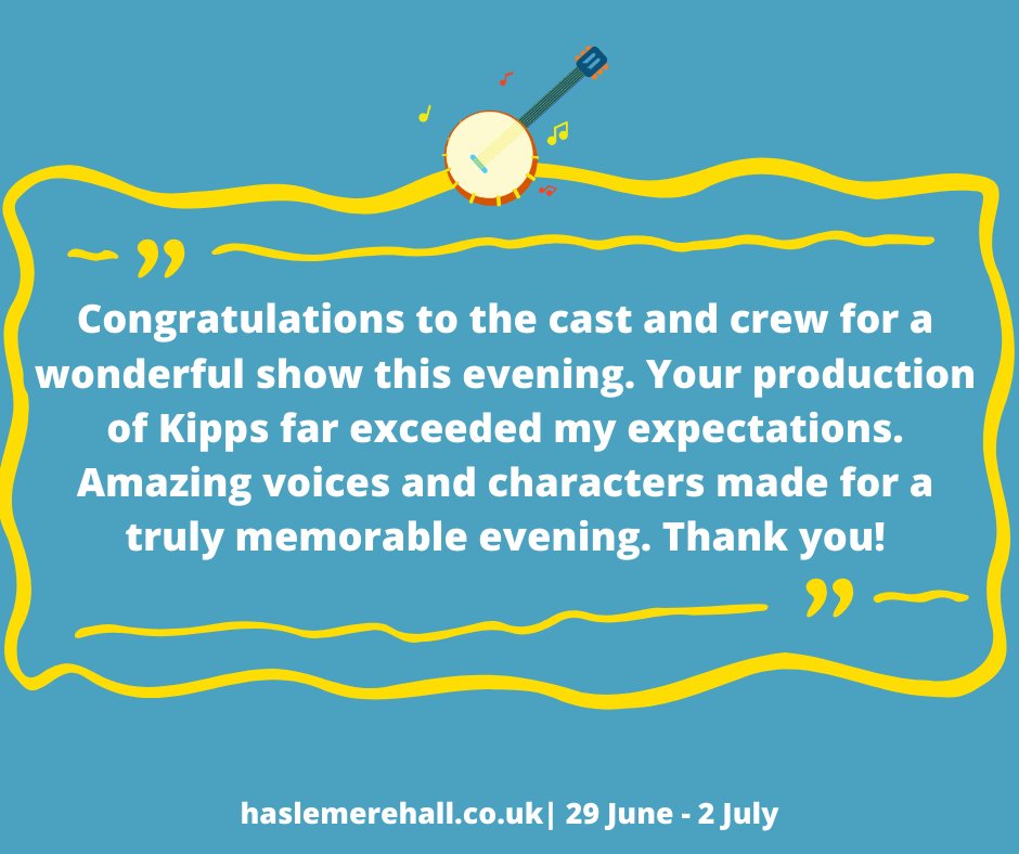 Haslemere Players tweet media