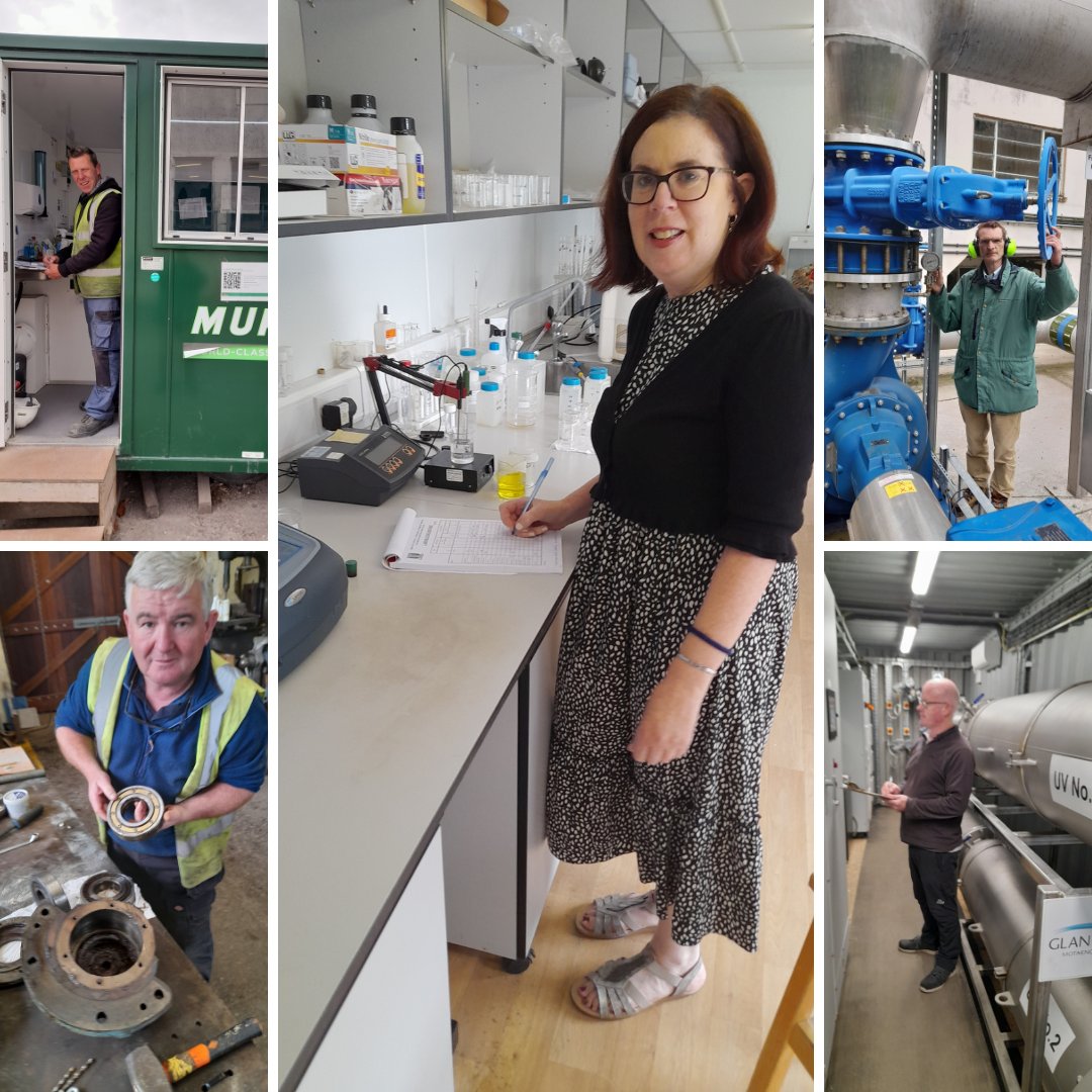 corkcitycouncil's tweet image. 🌊Our Water Services team in action at the Lee Road Water Treatment plant - providing clean safe drinking water for all of Cork City

Fionnuala, Gearoid, Peter, John &amp;amp; Tim conduct quality control testing, examine the pumps and the UV disinfection system &amp;amp; more 

#YourCouncilDay