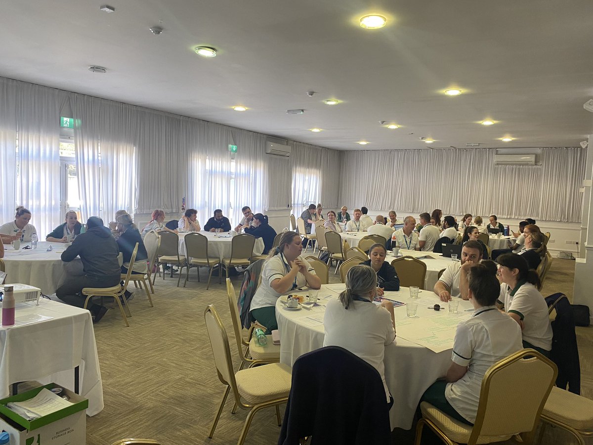 billington_dawn's tweet photo. Great to see the energy, engagement and commitment at our ICRAS AHP away morning on Wednesday. It was an amazing experience to see so many of our AHPs coming together to share learning and exploring pledges for the next 12 months #Proud2BanAHP #ICRAS @Mersey_Care @MichelleUIC https://t.co/5DAxAAU812